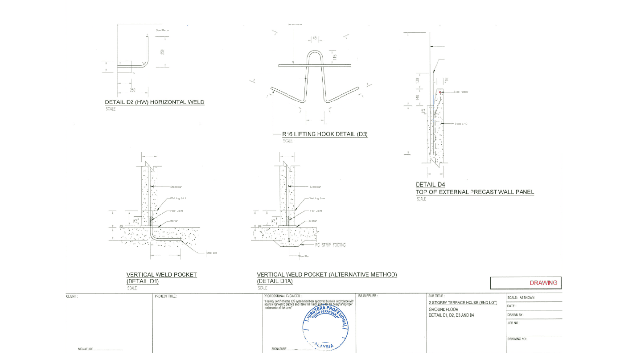 Precast Wall Detail Image